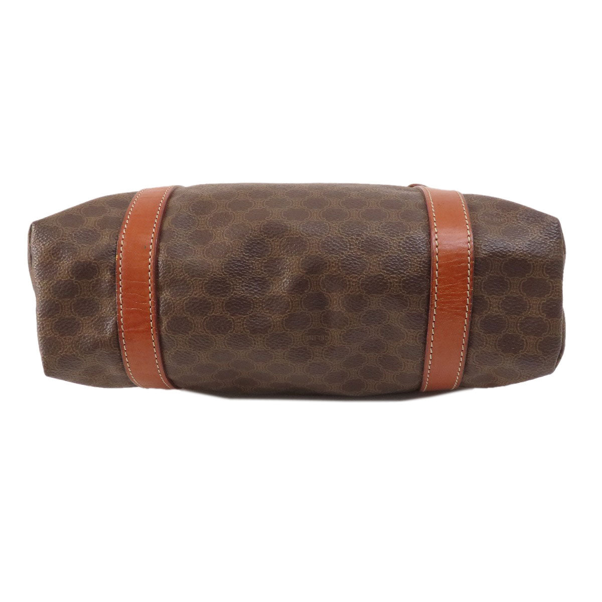 CELINE Tote Bag PVC Brown Macadam Pattern Women