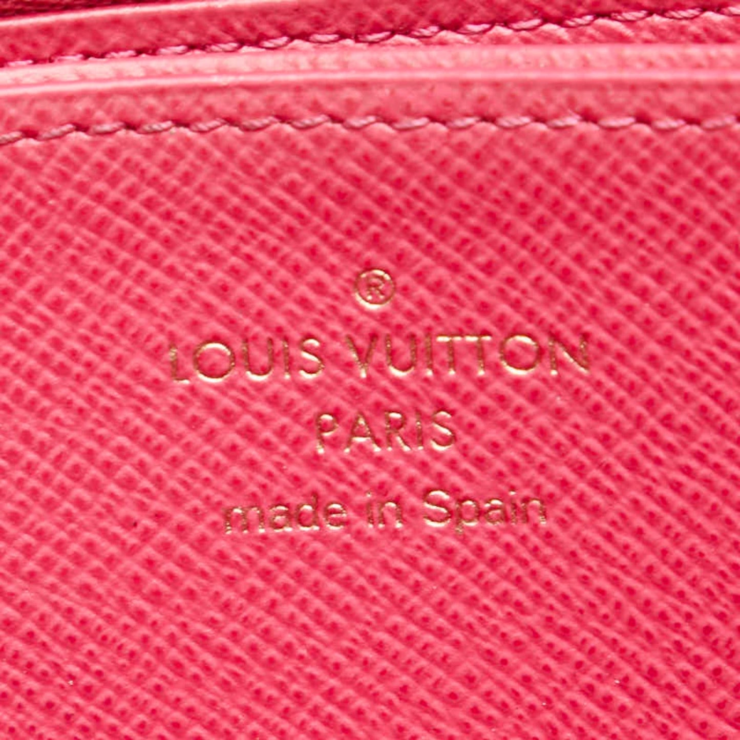 Louis Vuitton Pvc Leather Long Wallet (Bi-Fold)