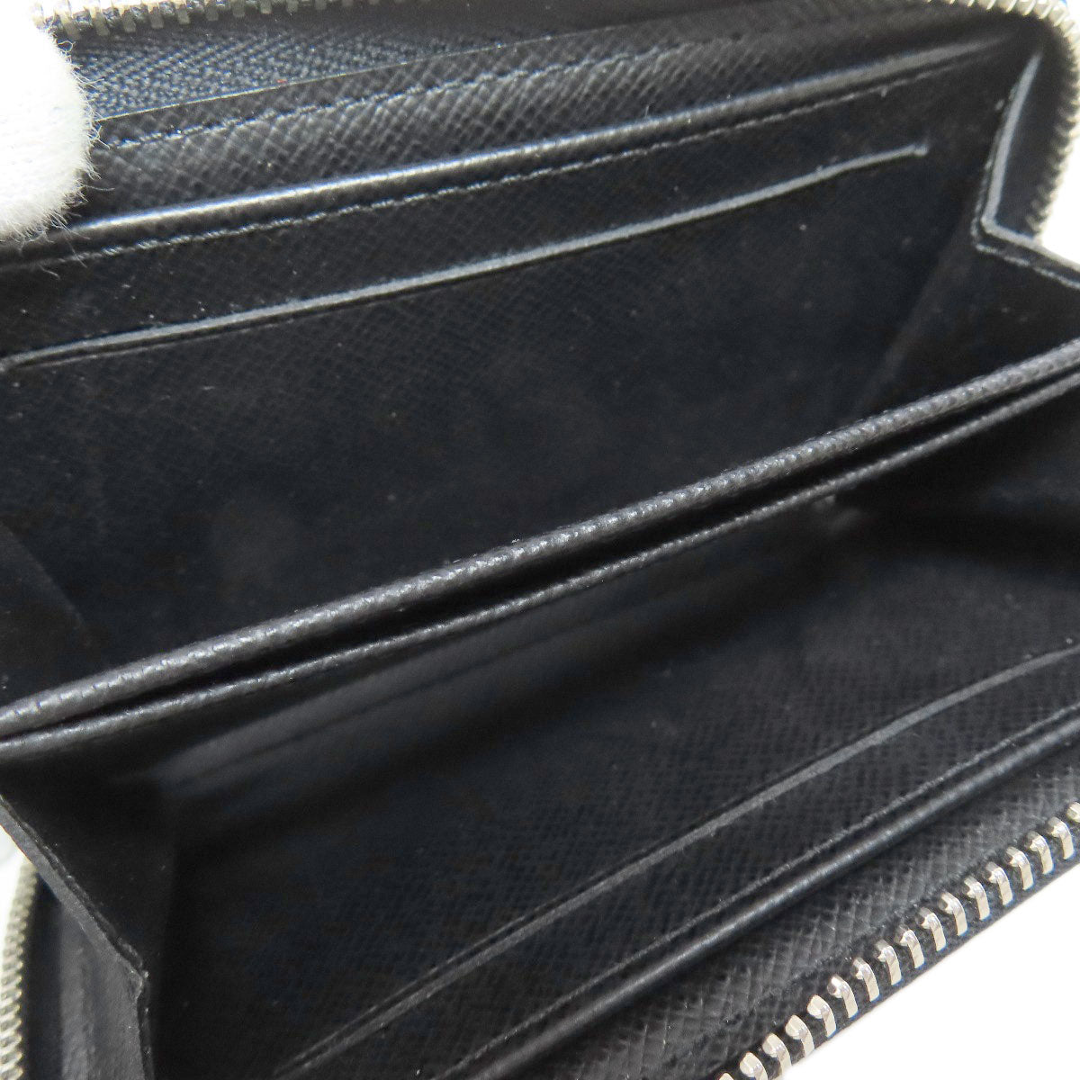 LOUIS VUITTON Coin case N63076 Damier canvas black Zippy coin purse mens