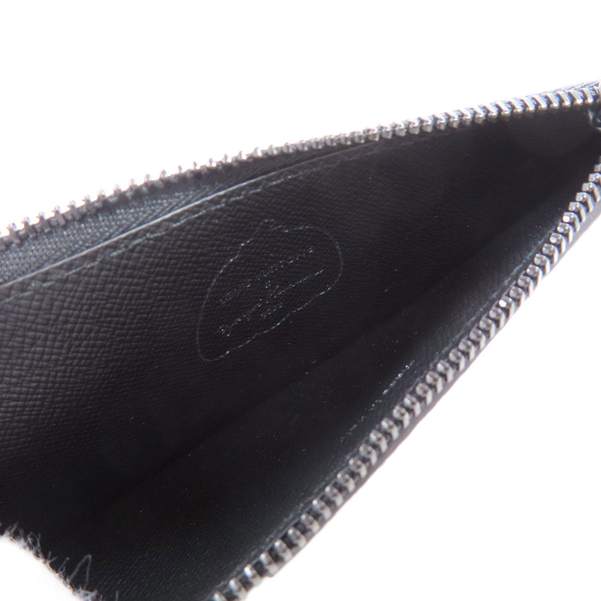 LOUIS VUITTON Card Case M81930 Monogram Eclipse black Coin Card Holder Yayoi Kusama Collaboration Women