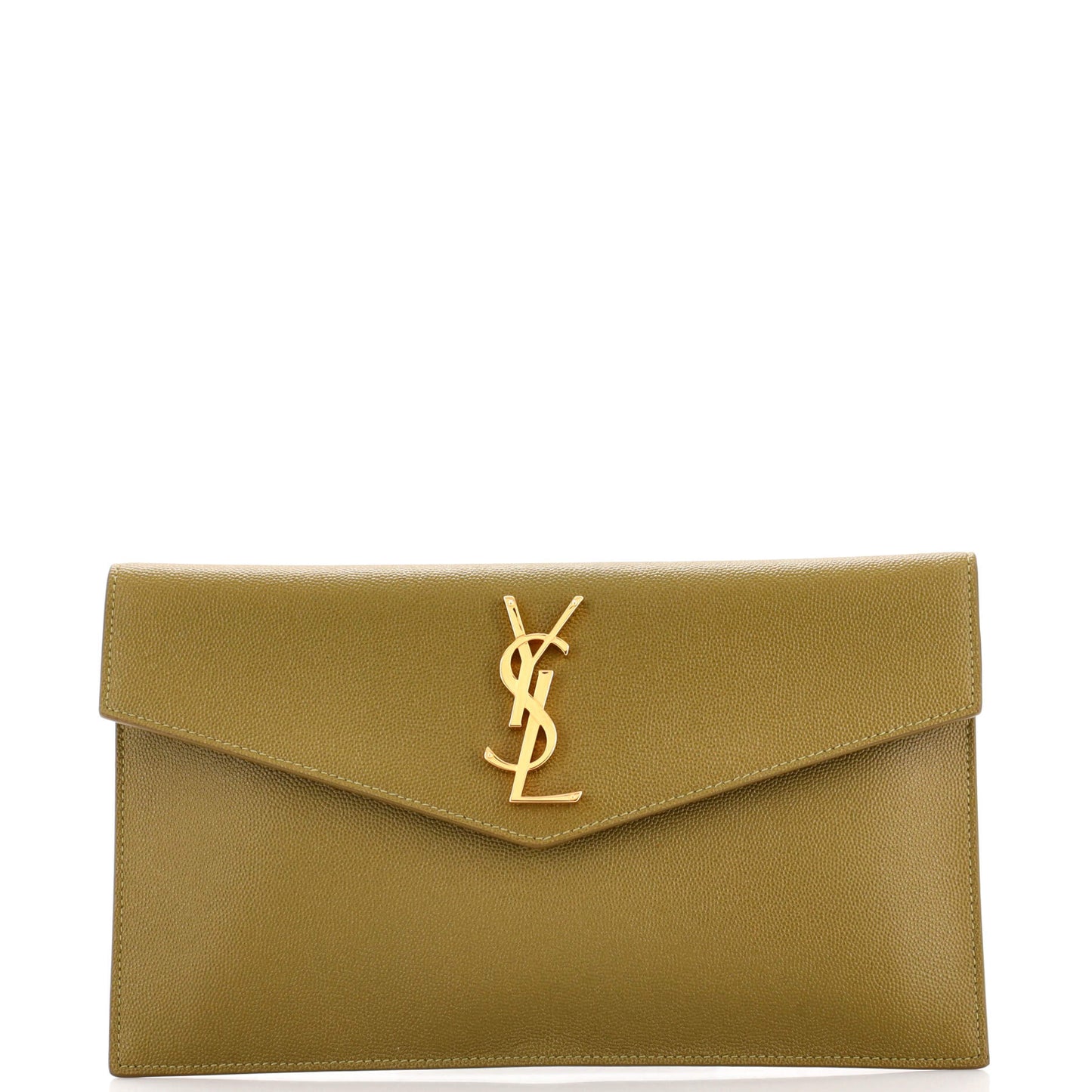 Luxury Saint Laurent Trending 2025 Uptown Pouch Leather
