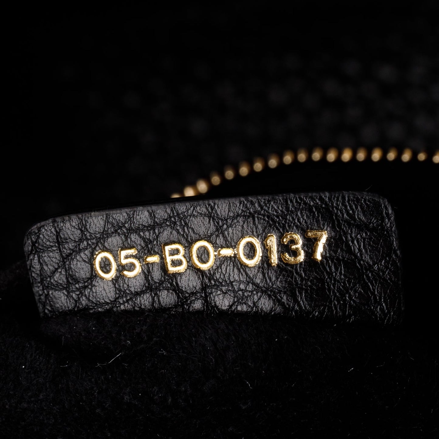 Christian Dior Black Grained Calfskin Cannage Medium Lady Dior