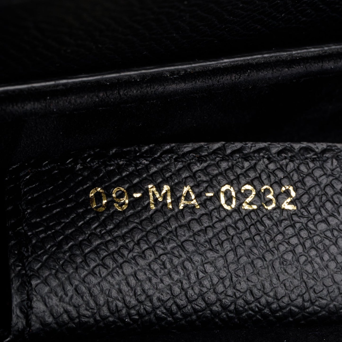 Christian Dior 2022 Black Grained Calfskin Saddle Bag