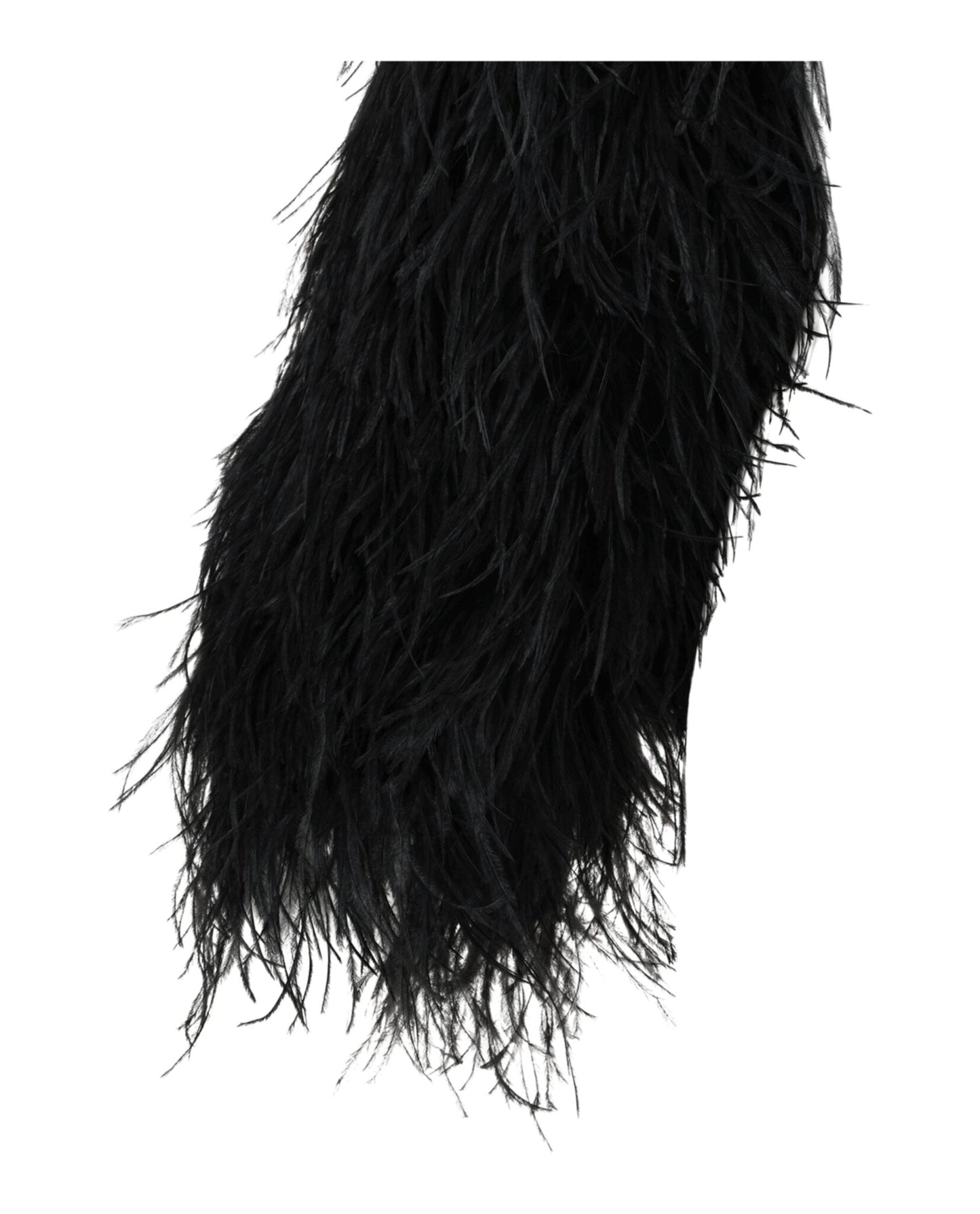 Gucci Womens Slip On Feather Arm Warmers