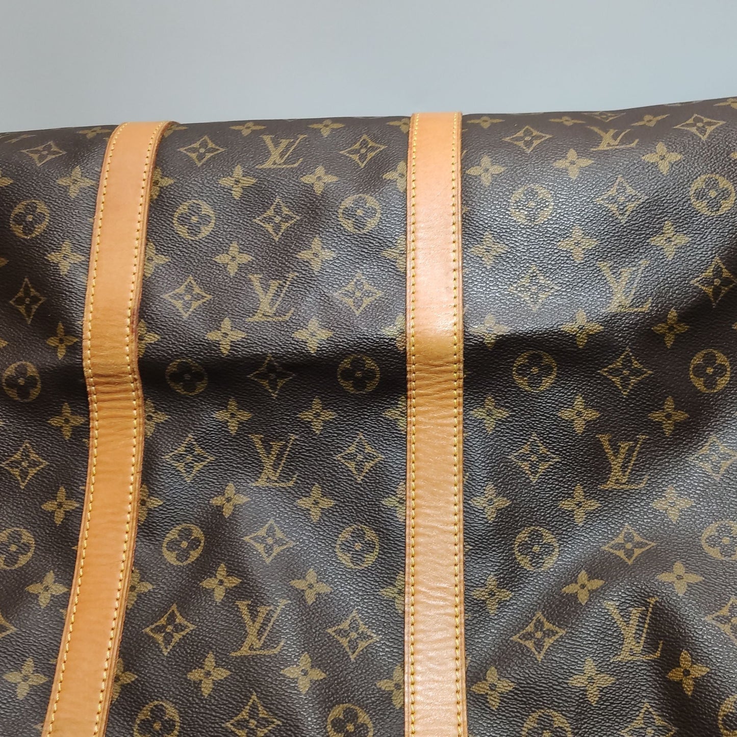 Louis Vuitton Keepall60 Monogram Print Reinforced Strap Cylinder Bag Suitcase 250430781172444