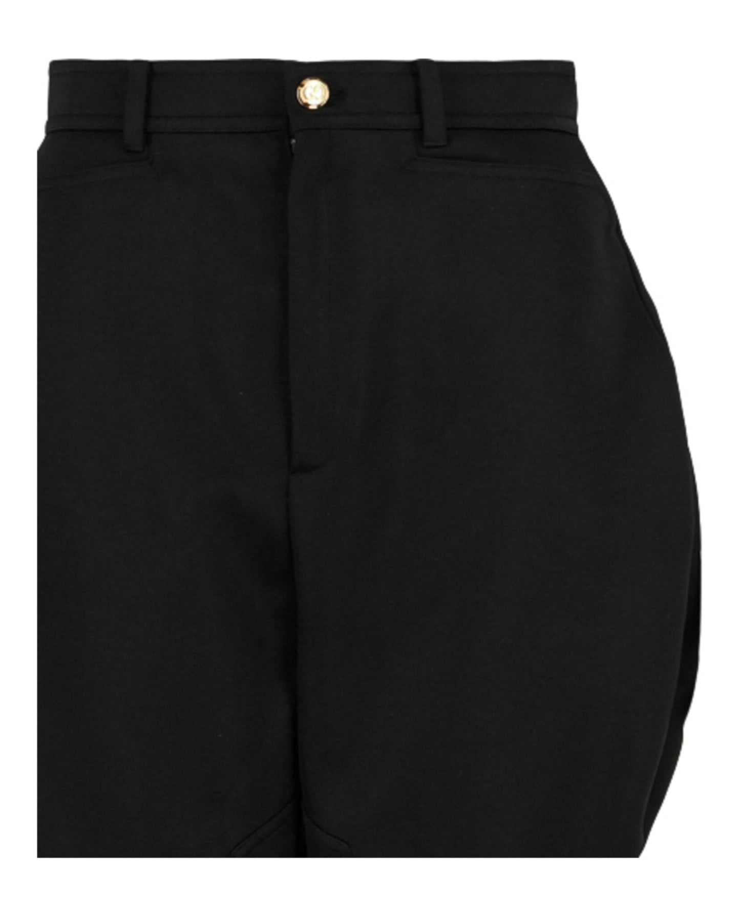 Gucci Womens Satin Stirrup Pants