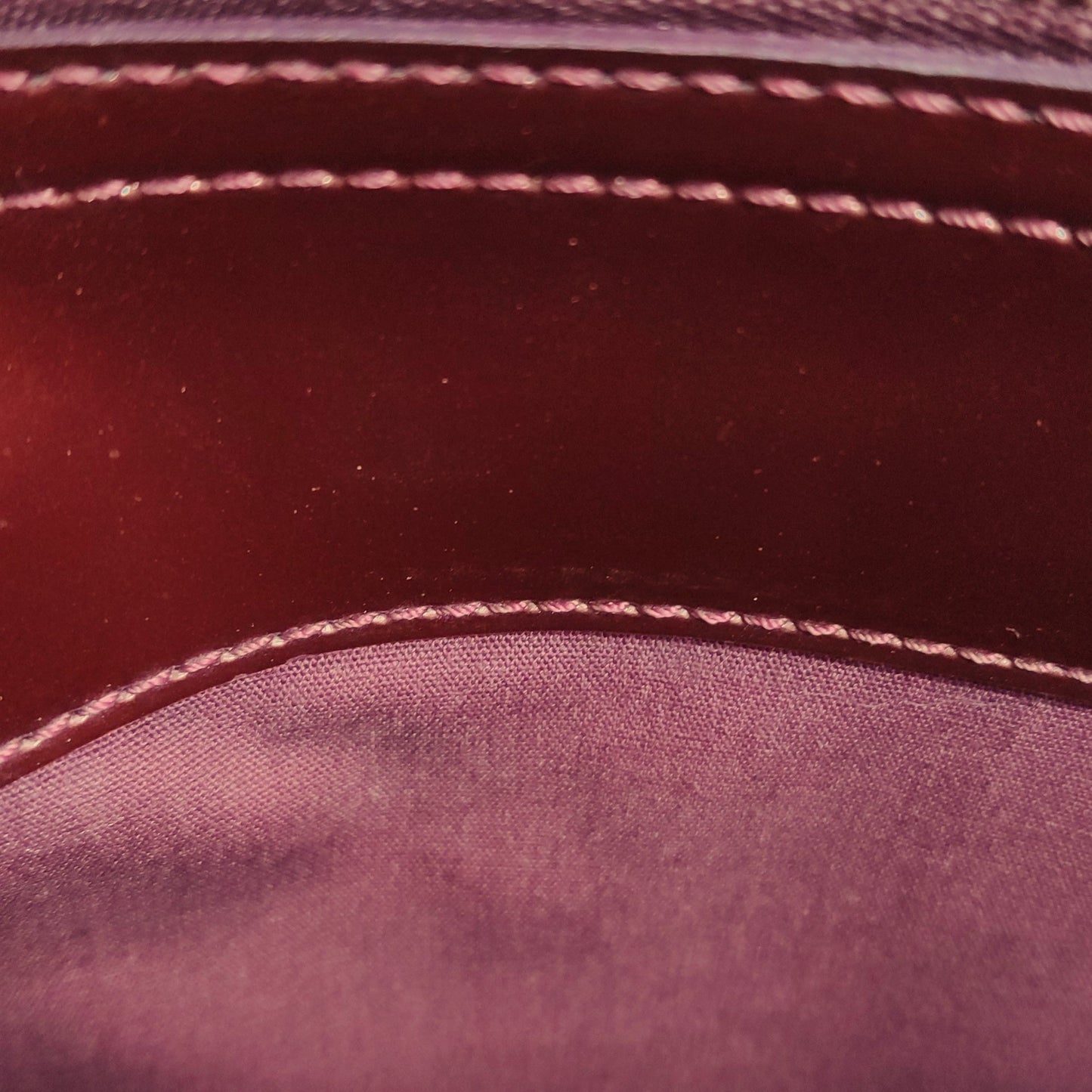Louis Vuitton Melrose Avenue Patent Monogram Lock Handbag 24121478982257