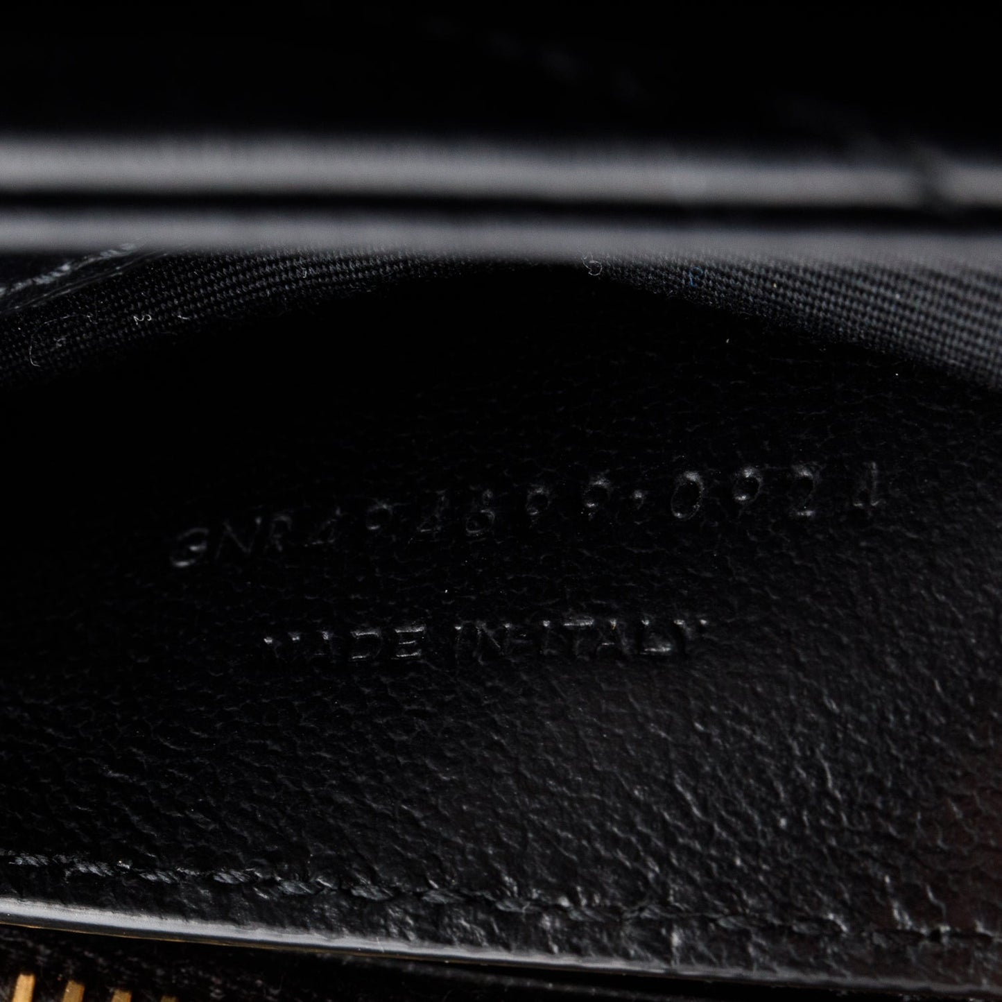 Saint Laurent 2024 Black Calfskin Y Quilted Monogram Small LouLou Shoulder Bag
