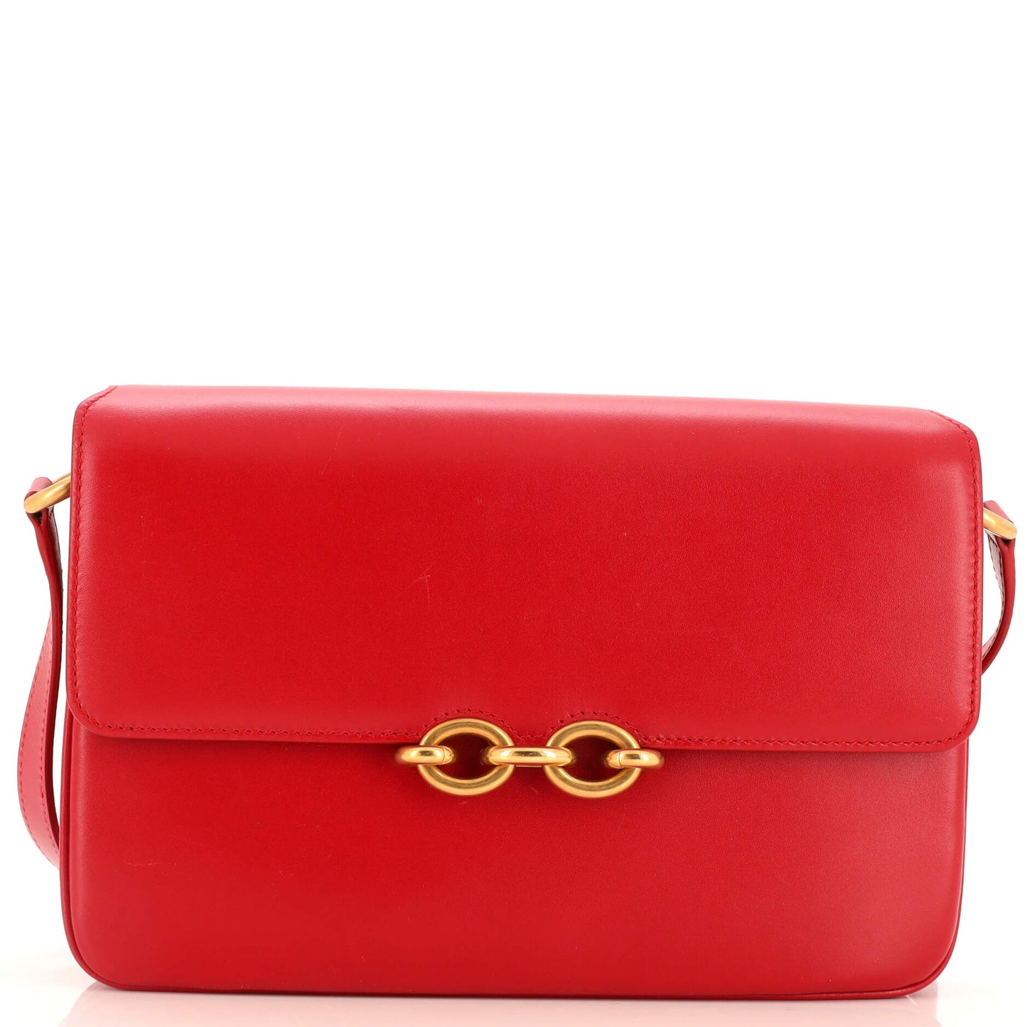Luxury Saint Laurent Trending 2025 Le Maillon Shoulder Bag Leather Medium