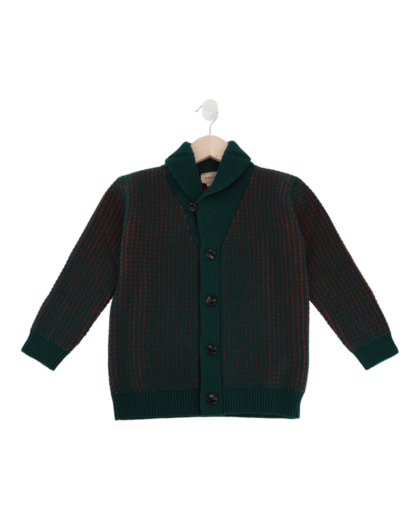 Gucci Boys Embroidered Knit Cardigan