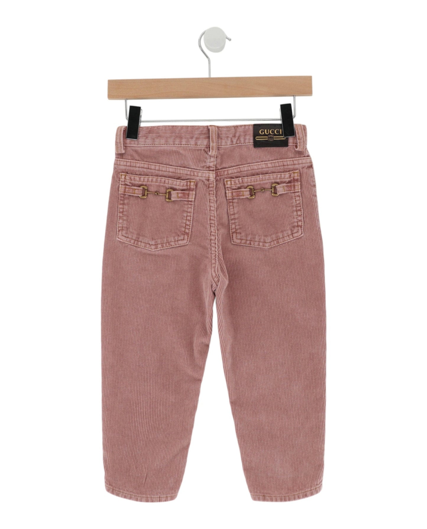 Gucci Girls Horsebit Corduroy Pants