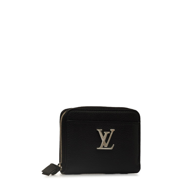 Louis Vuitton M80099 Black Leather Louis Vuitton G Coin Case