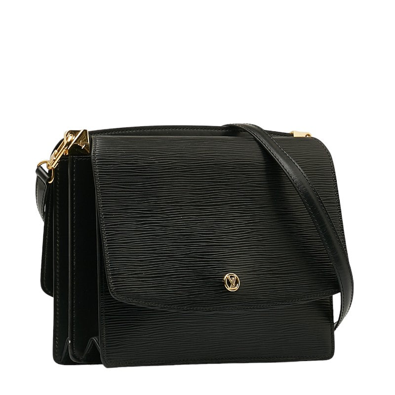 Louis Vuitton M52362 Black Leather Louis Vuitton M52362 Black Leather Ladies Louis Vuitton