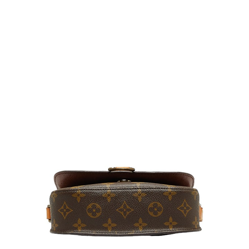 Louis Vuitton Monogram Mini Sankru Shoulder Bag M51244 Brown PVC Leather Louis Vuitton