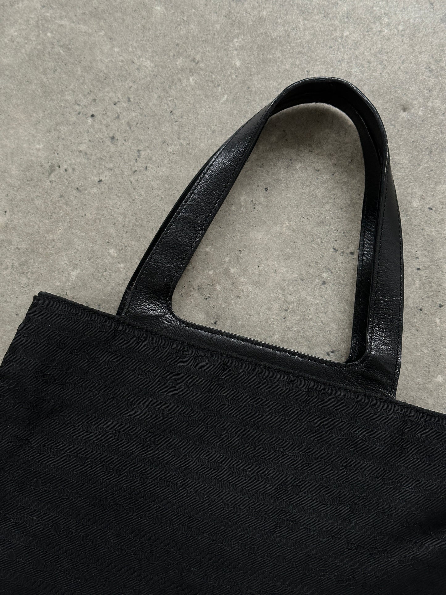 Prada 1990s Tessuto Monogram Handbag
