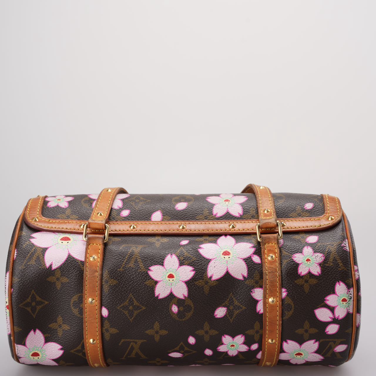 Louis Vuitton Papillon Handbag Limited Edition Cherry Blossom Monogram