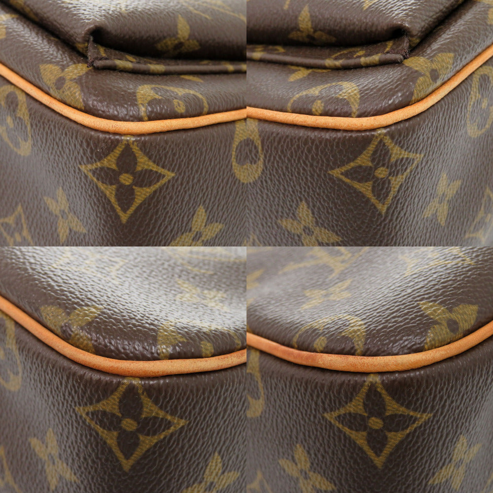 LOUIS VUITTON Shoulder Bag M51163 Monogram canvas Brown Monogram Vivasite GM