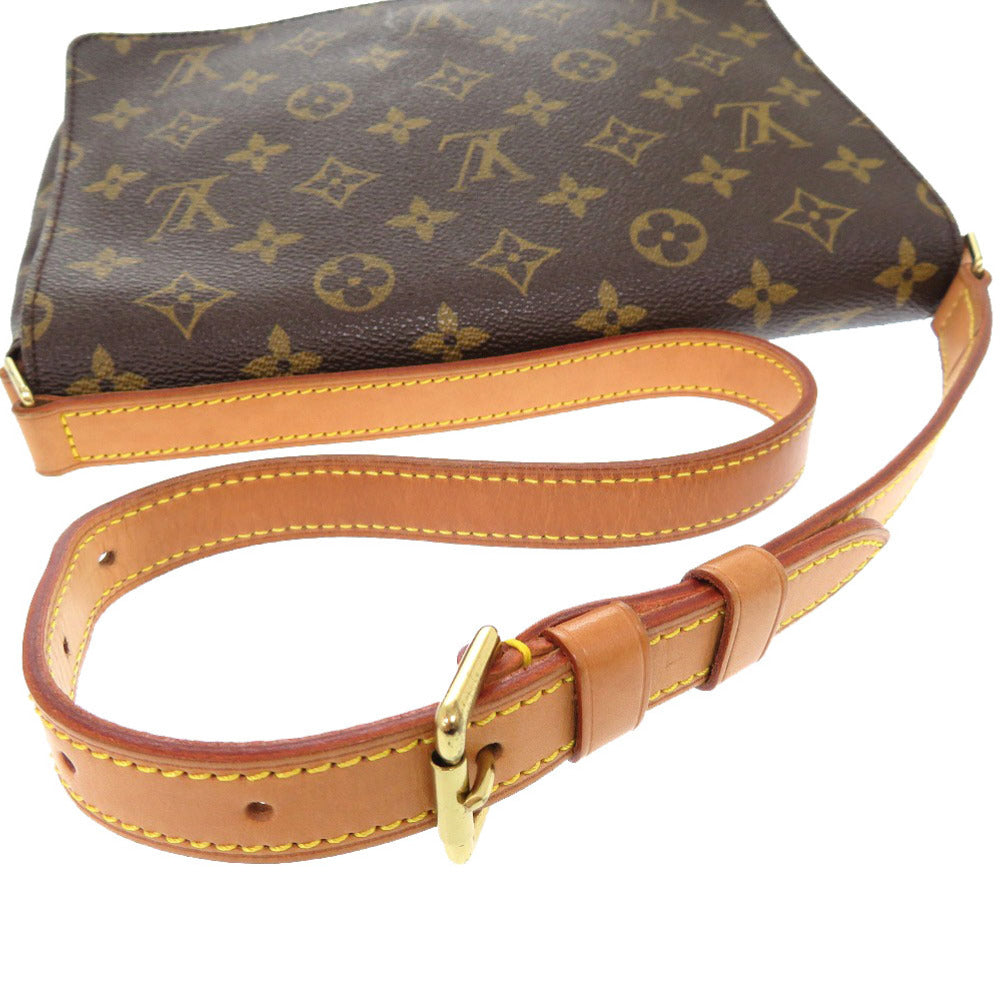 LOUIS VUITTON Shoulder Bag M51257 Monogram canvas Brown Monogram Musette Tango Short Strap Women
