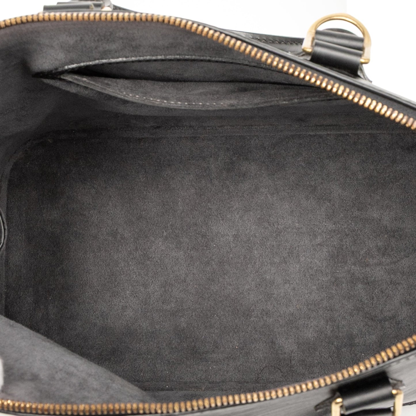 Black Louis Vuitton Epi Alma PM Handbag