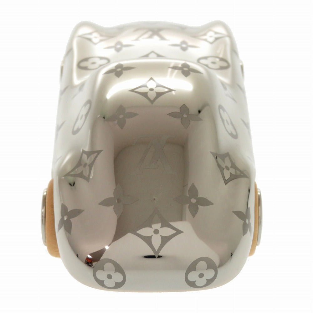 LOUIS VUITTON object GI0304 metal Silver Monogram Press Papier VVV mens