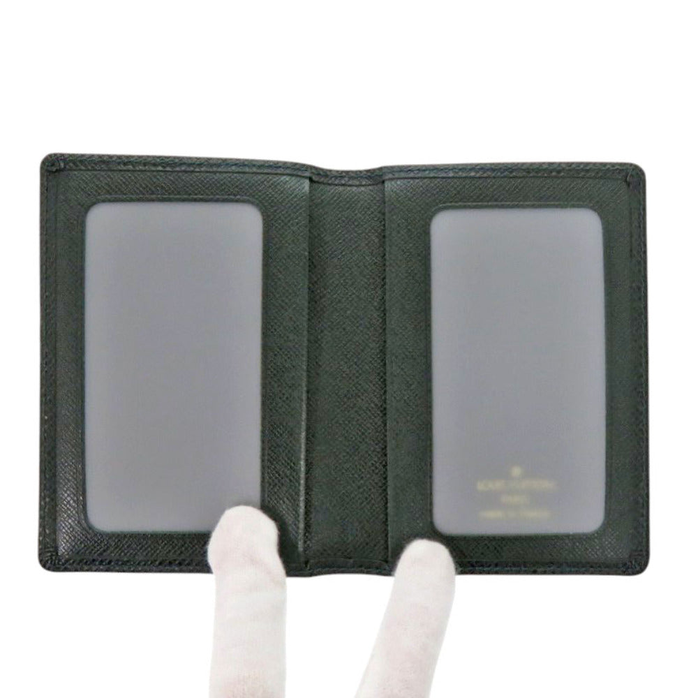 LOUIS VUITTON Card Case M30494 Taiga Epithea Porto 2 cult Vertical mens(Unisex)