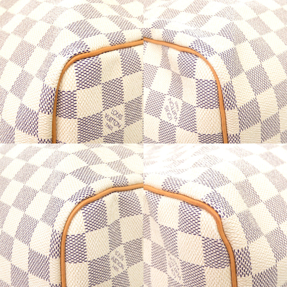 LOUIS VUITTON Boston Duffel bag N41429 Damier Azur Canvas white Keepall bandouliere55 Women(Unisex)