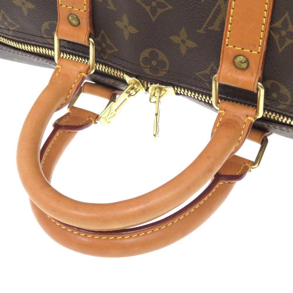 LOUIS VUITTON Boston Duffel bag M41428 Monogram canvas Brown Monogram Keepall 45