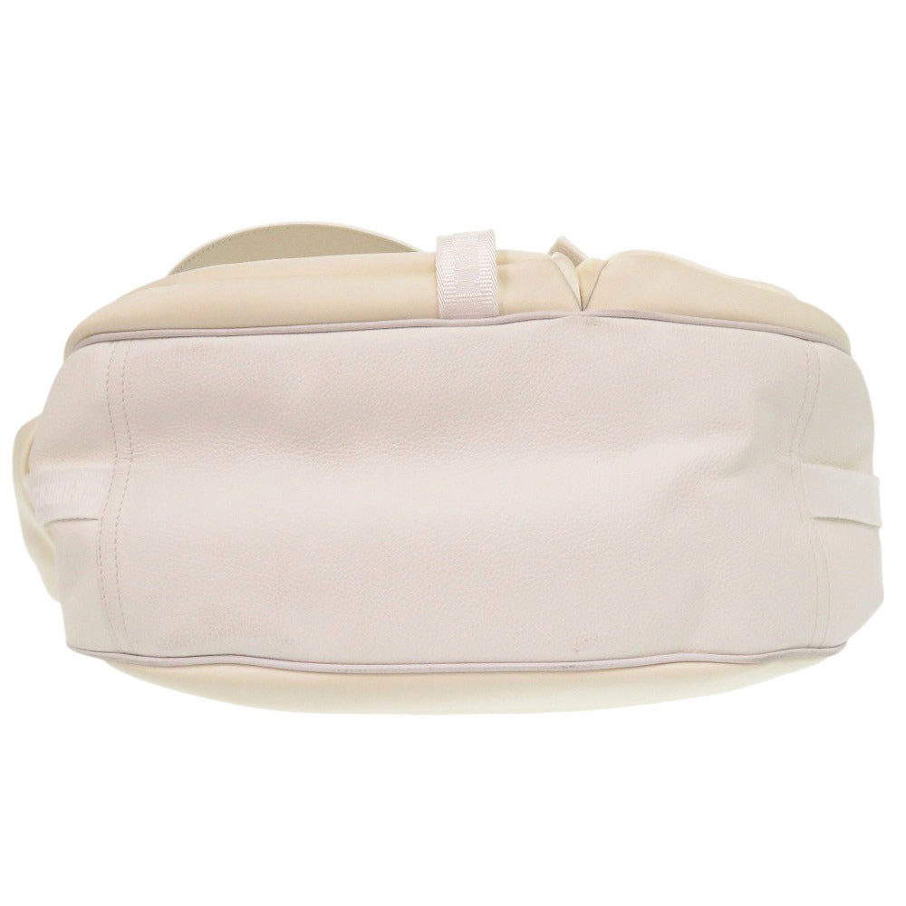 Christian Dior Shoulder Bag 1ADHO029USG Leather, Nylon white Sacai Collaboration Dior Sacai Saddle Soft Bag mens