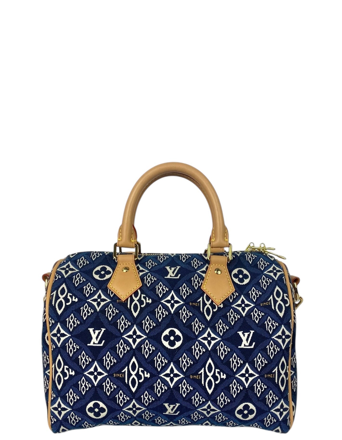 Louis Vuitton Blue Since 1854 Speedy Bandouliere 25