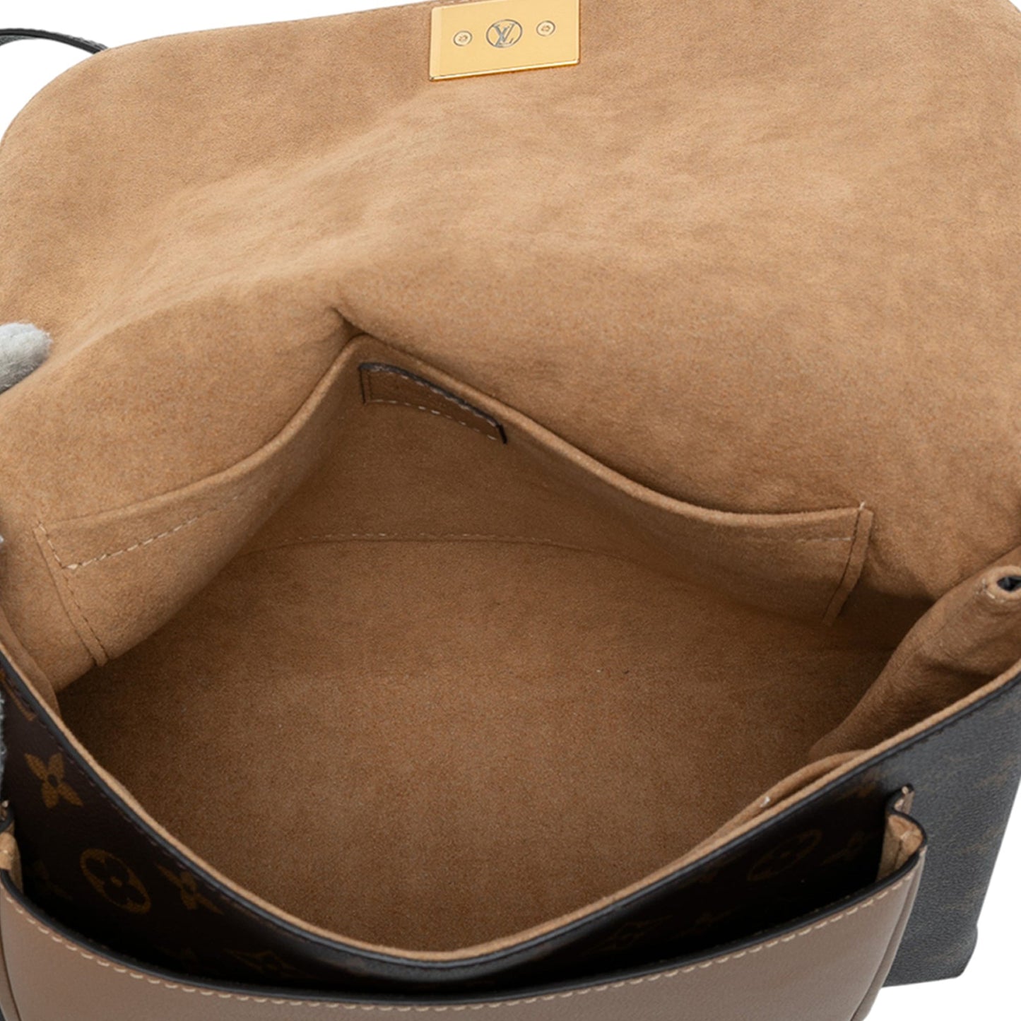 Brown Louis Vuitton Monogram Marignan Satchel