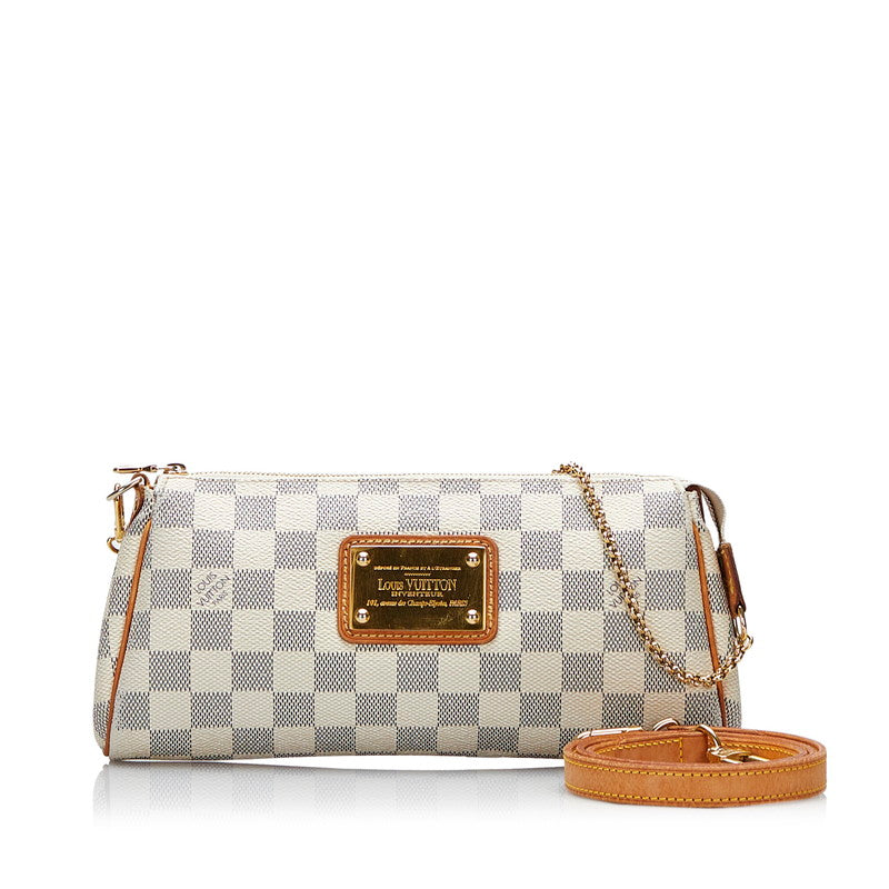 Louis Vuitton Louis Vuitton Damière Azur N55214 Shoulder Bag PVC/Laser White