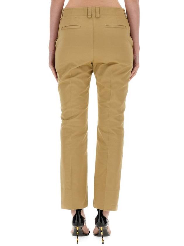 Luxury Saint Laurent Trending 2025 Straight Pants 786680 Y1A62 2965 BEIGE