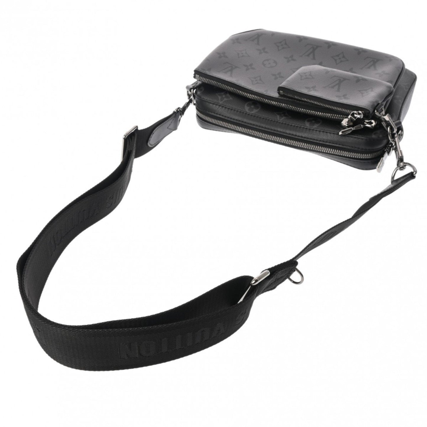 Louis Vuitton Monogram Eclipse Canvas Pouch Shoulder Bag