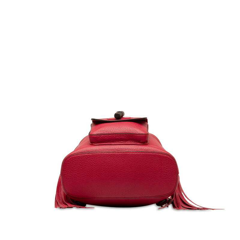 Gucci Bamboo Leather Backpack