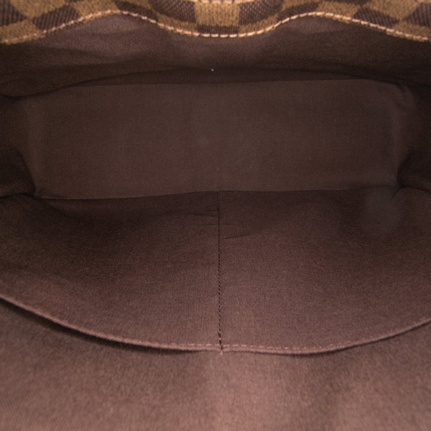 Brown Louis Vuitton Damier Ebene Broadway Satchel