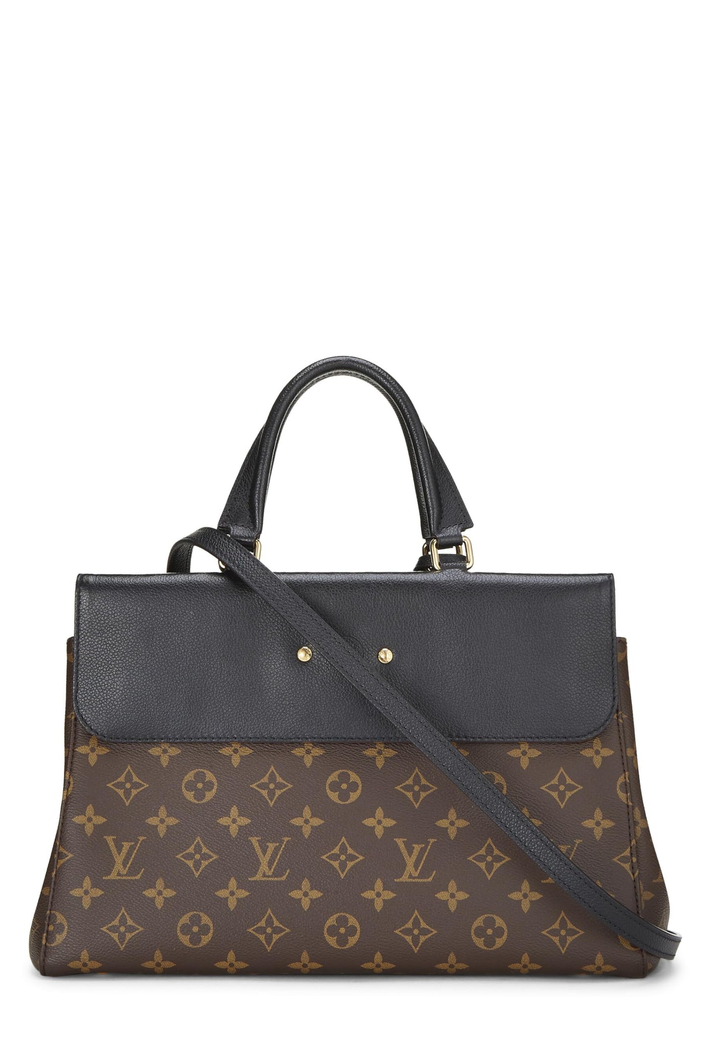 Louis Vuitton, Black Monogram Canvas Venus, Black