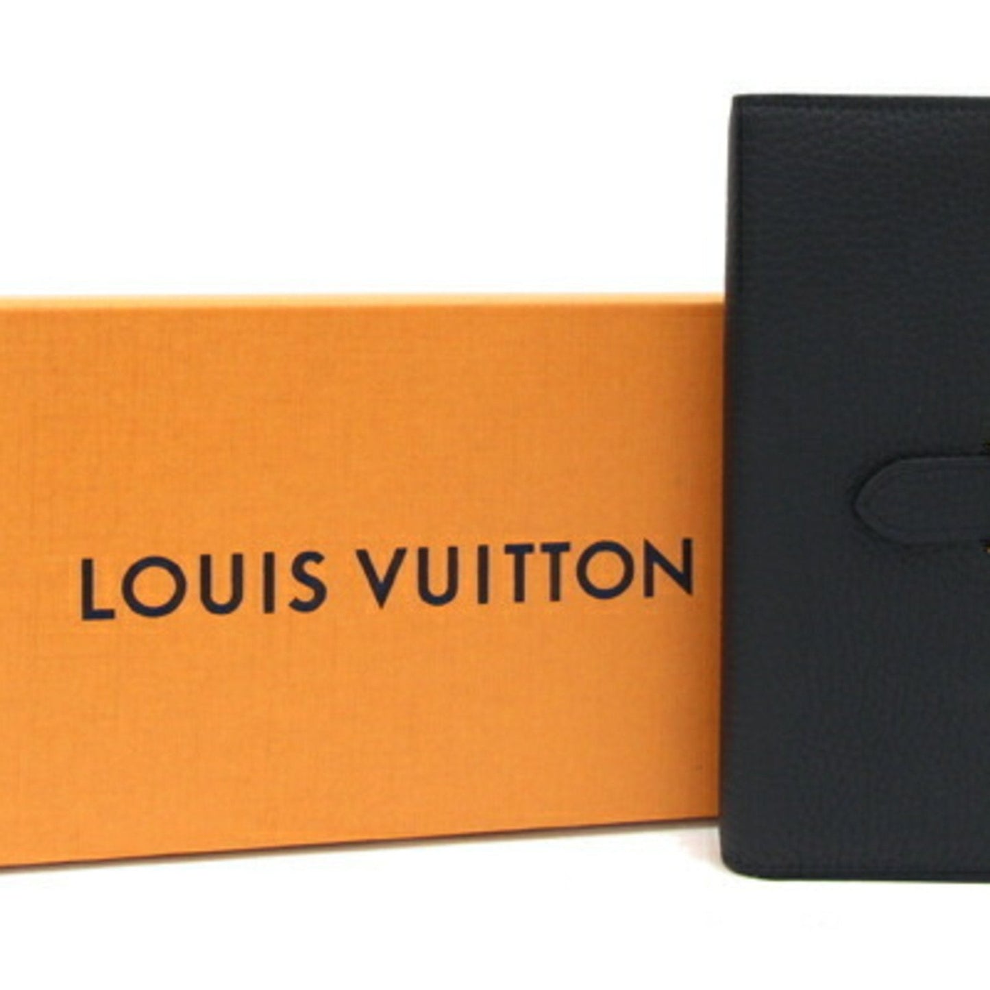 Louis Vuitton Leather Long Wallet (Bi-Fold)