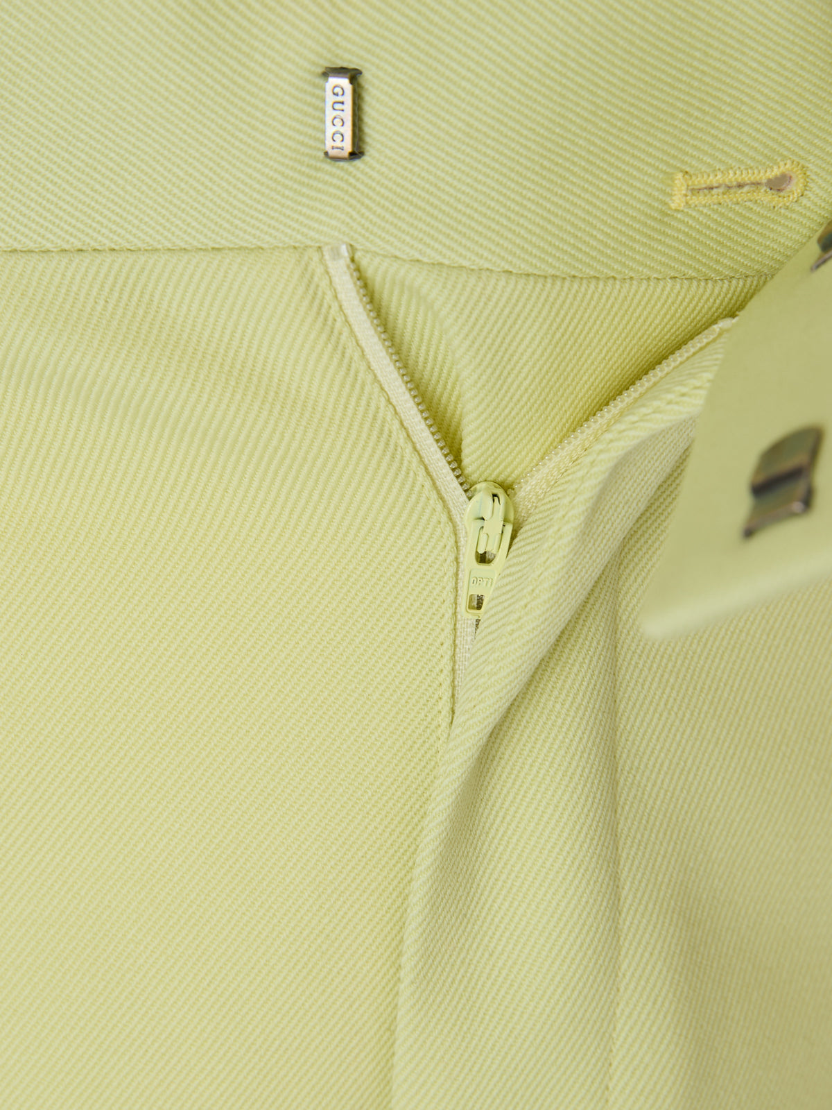 Gucci Lime Yellow Polyester Men's Pants