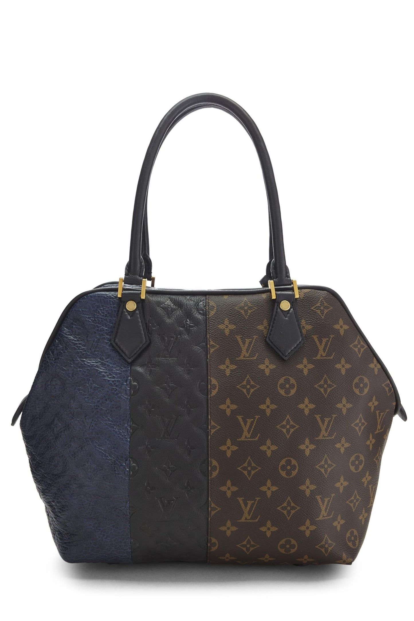 Louis Vuitton, Monogram Marine Blocks Tote, Brown