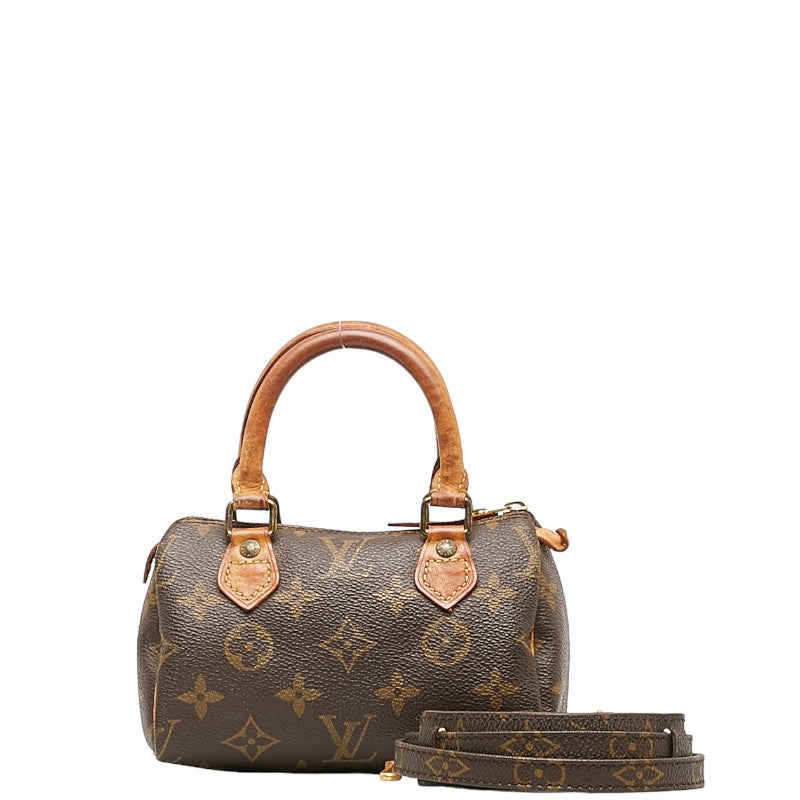 Louis Vuitton Monogram 2WAY M41534 Brown PVC Leather Louis Vuitton