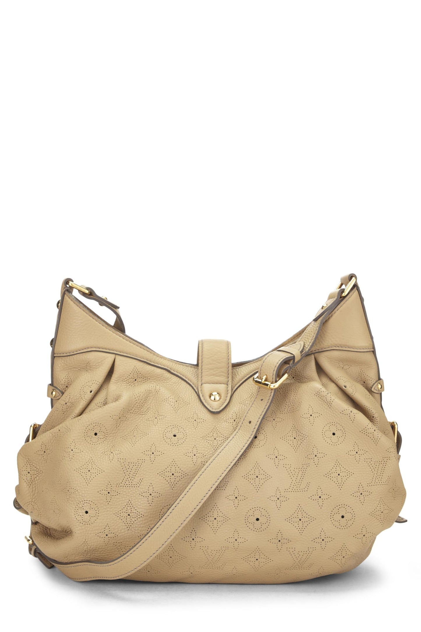 Louis Vuitton, Beige Monogram Mahina Leather XS, Beige