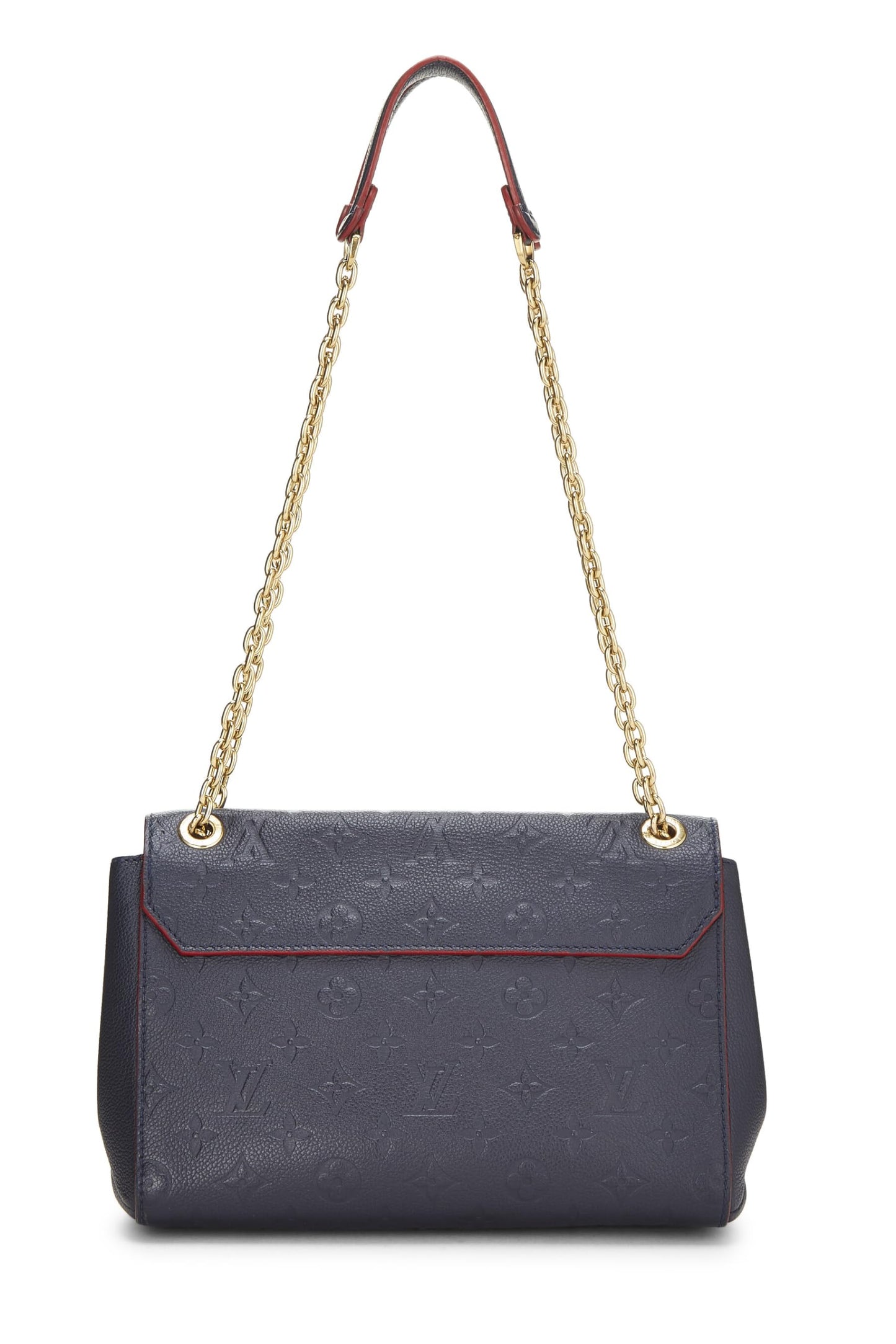 Louis Vuitton, Blue Infini Monogram Empreinte Vavin PM NM, Blue