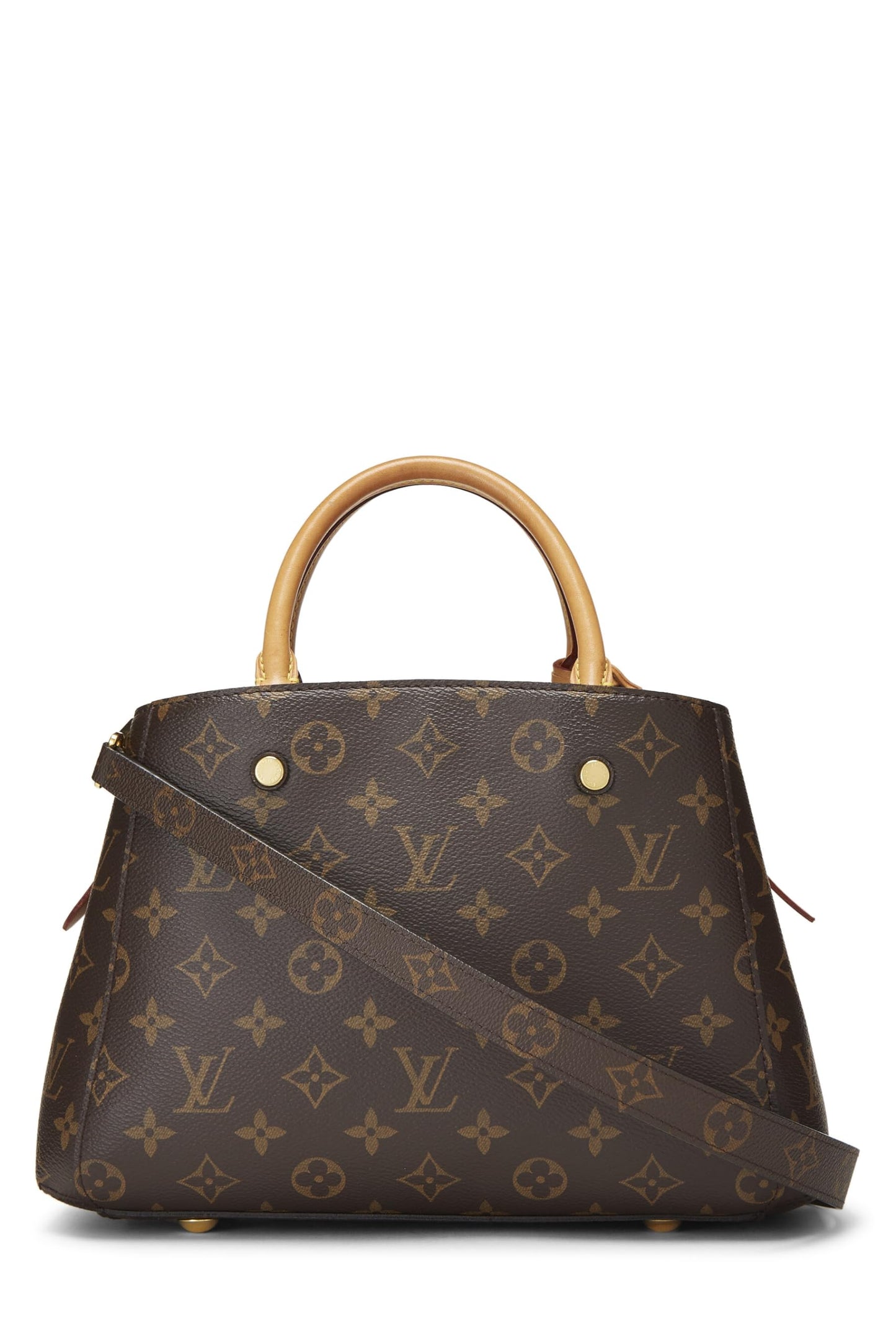 Louis Vuitton, Monogram Canvas Montaigne BB, Brown