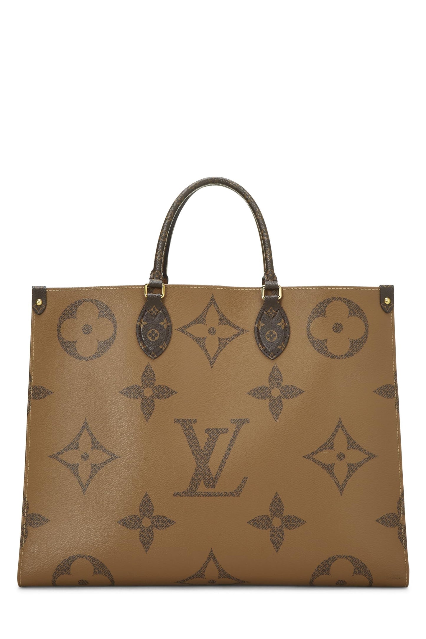 Louis Vuitton, Monogram Reversed Giant On The Go GM, Brown