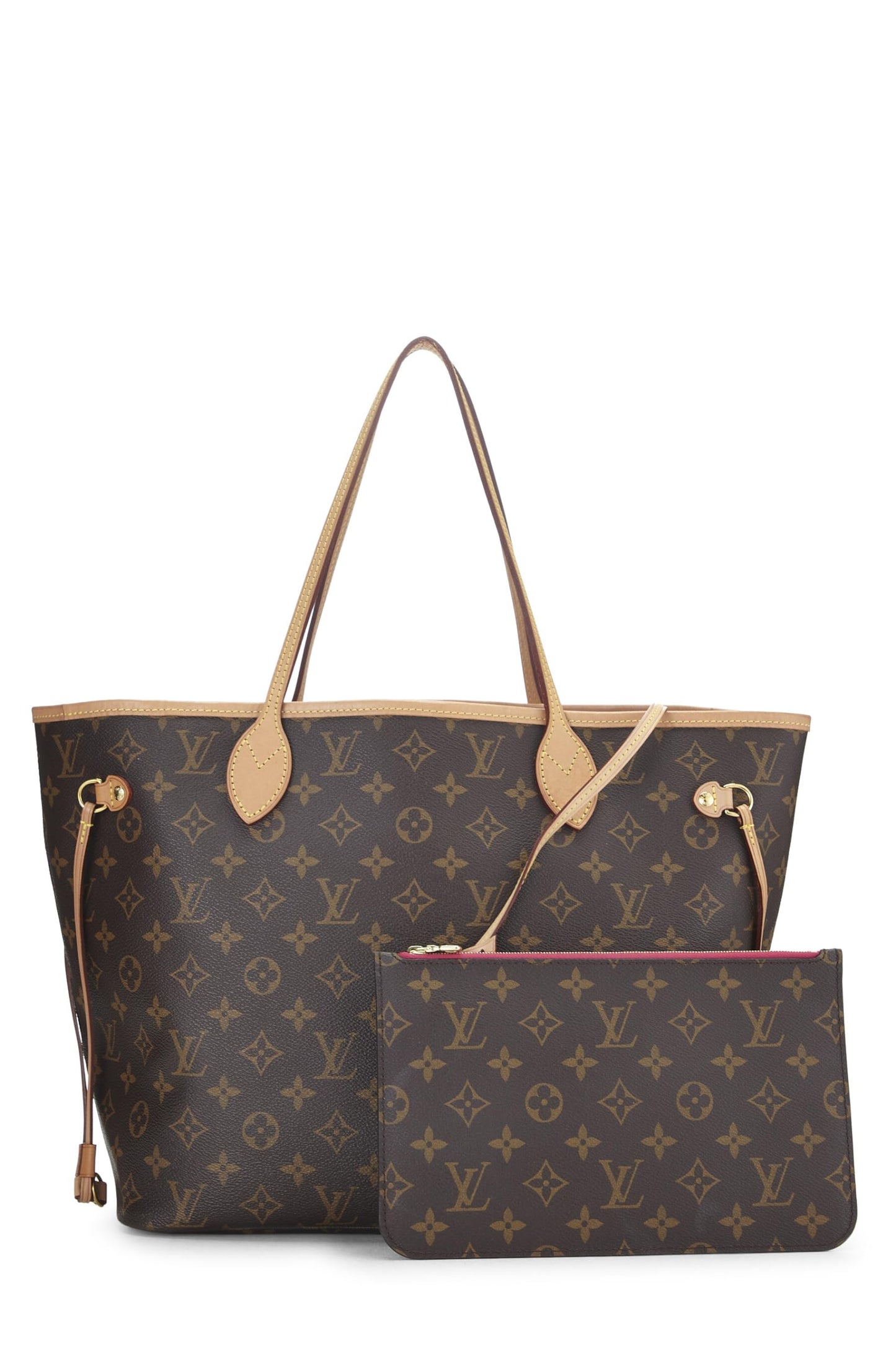 Louis Vuitton, Pink Monogram Canvas Neo Neverfull MM, Pink