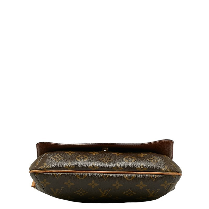 Louis Vuitton Monogram Muset Tango Long Shoulder Bag M51388 Brown PVC Leather Louis Vuitton