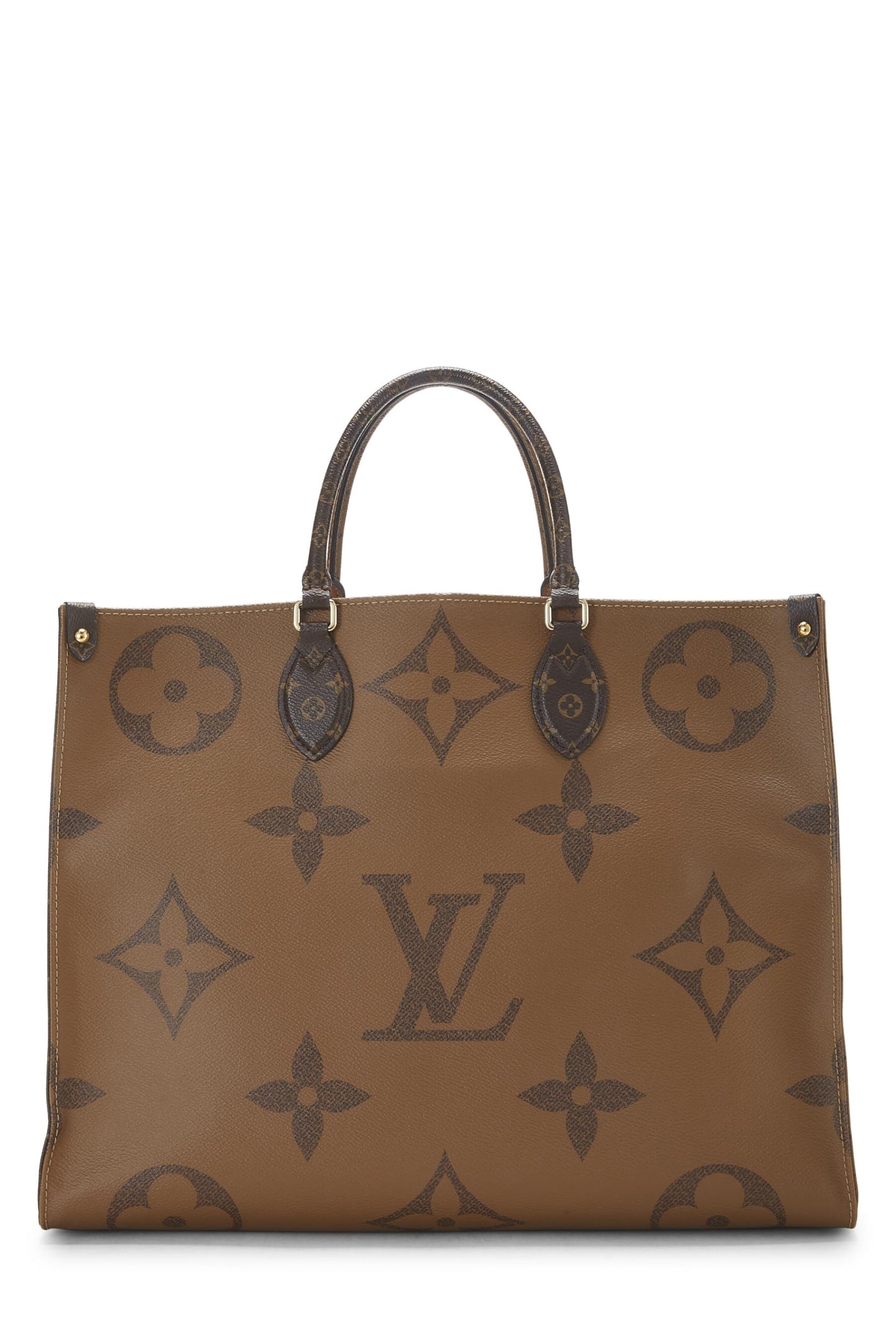 Louis Vuitton, Monogram Reversed Giant On The Go GM, Brown