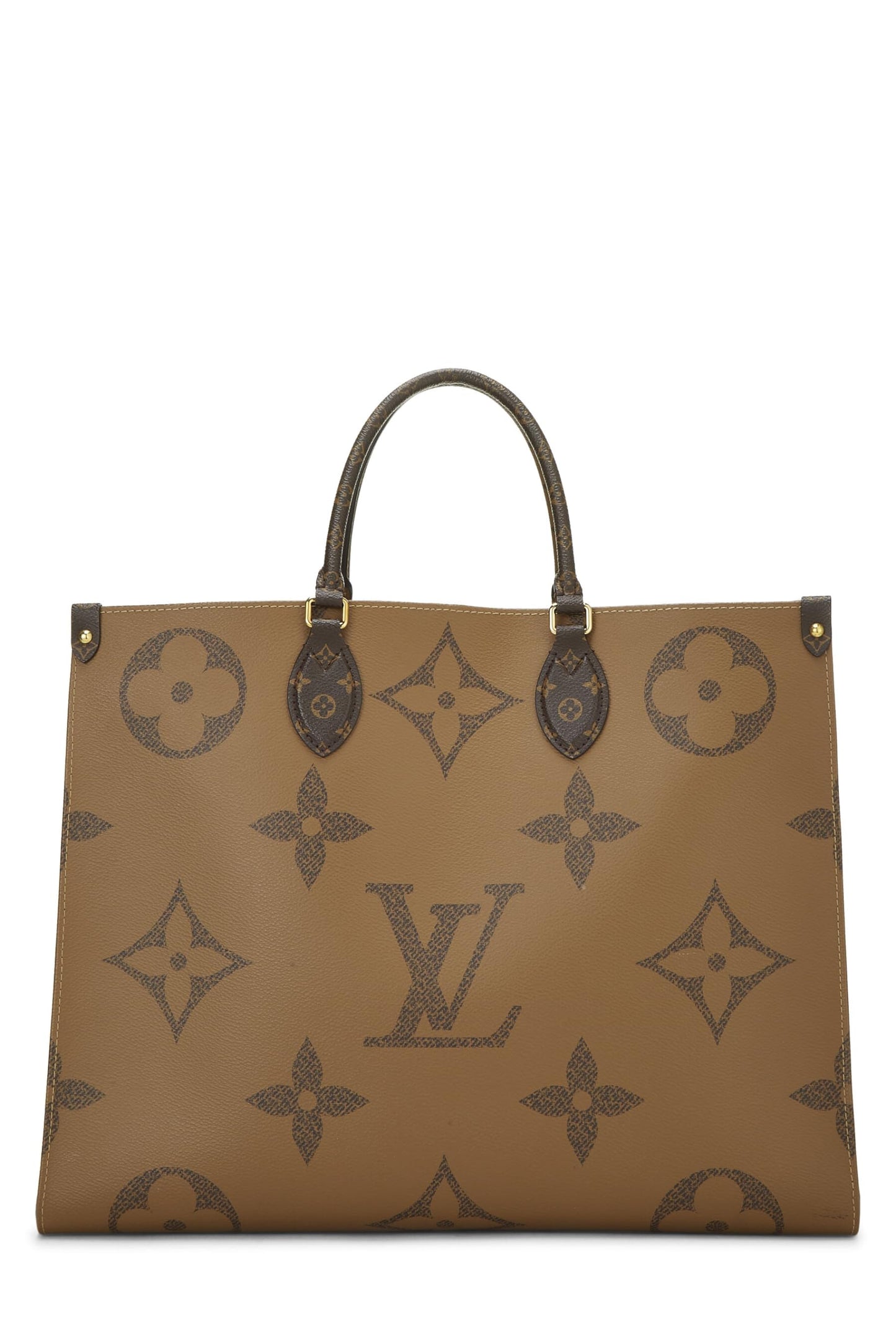 Louis Vuitton, Monogram Reversed Giant On The Go GM, Brown