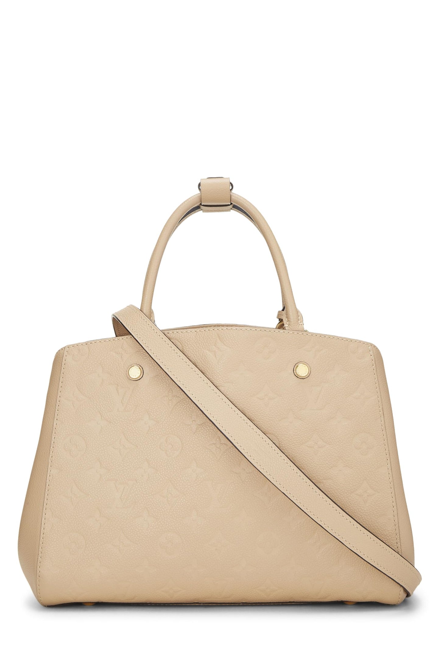 Louis Vuitton, Dune Monogram Empreinte Montaigne MM, Beige