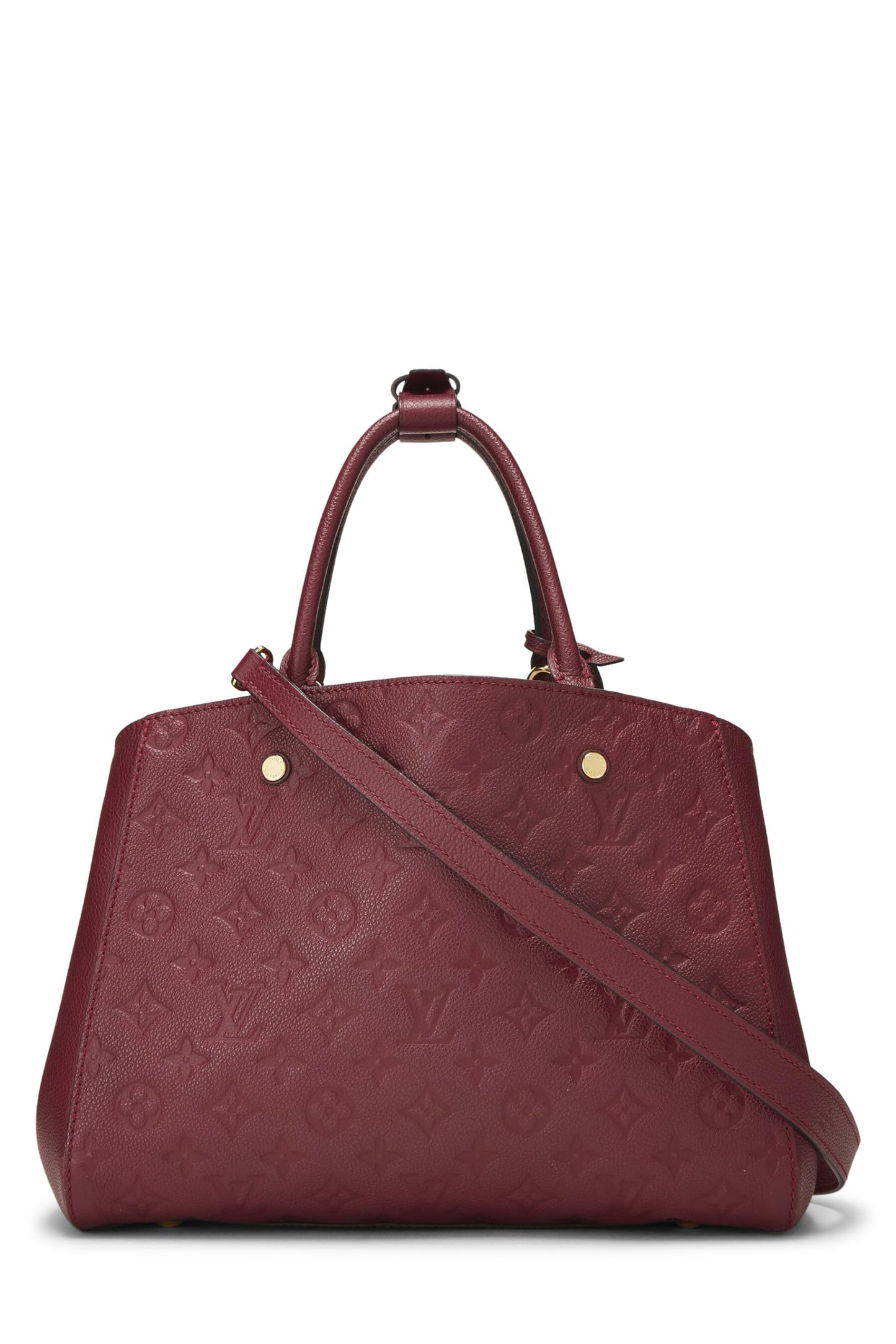 Louis Vuitton, Aurore Monogram Empreinte Montaigne MM, Purple